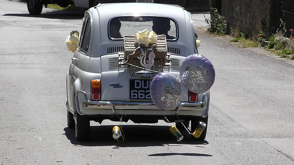 Just Married, Wedding Car
