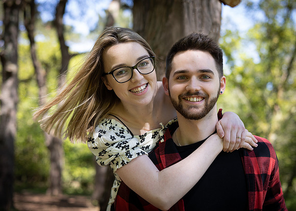 Engagement Shoot, Delph Woods
